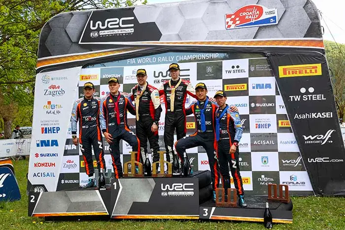 2022 FIA World Rally Championship / Round 03 / Rally Croatia 2022 / 21-24 April 2022 // Worldwide Copyright: Toyota Gazoo Racing WRT