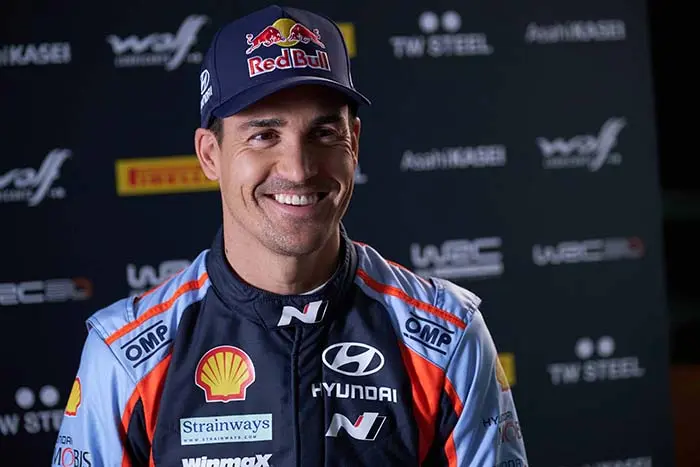 2022 FIA World Rally Championship, WRC Launch 2022,
15 January 2022

Dani Sordo, Portrait during WRC Launch 2022    

Photographer: Vincent Thuillier
Worldwide copyright: Hyundai Motorsport GmbH