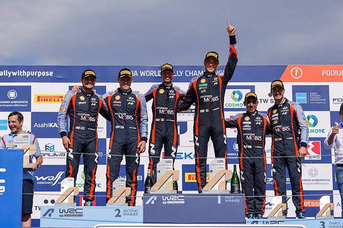2022 FIA World Rally Championship
Round 10, Acropolis Rally
8-11 September 2022
Thierry Neuville

Photographer: Austral
Worldwide copyright: Hyundai Motorsport GmbH