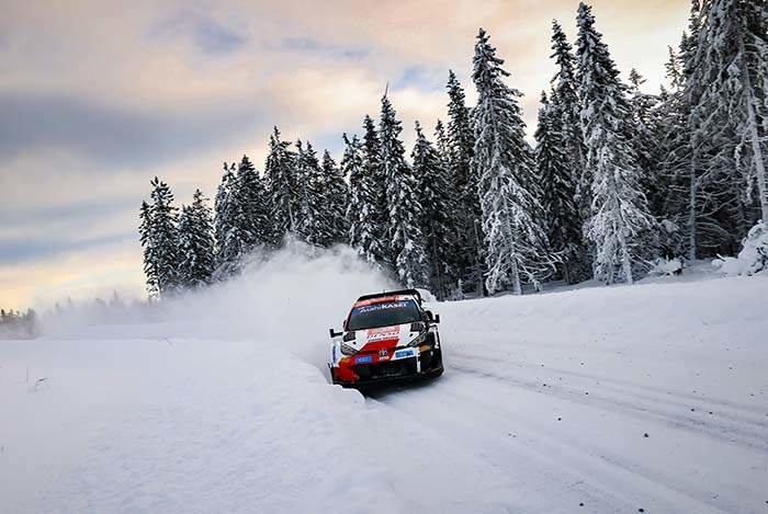 Toyota-Rallye Suecia