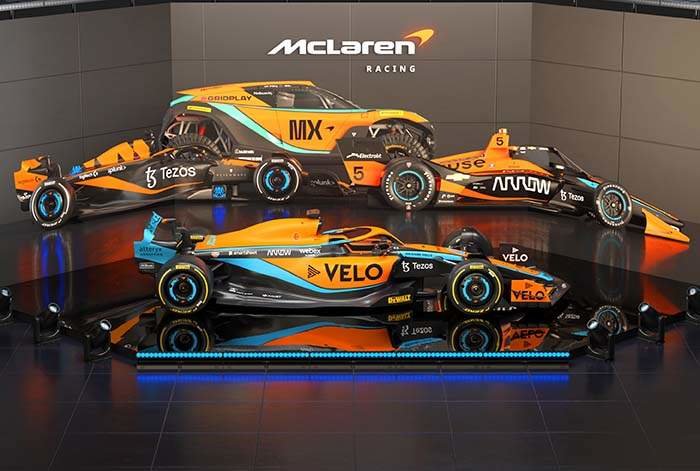 2022 McLaren Racing four series