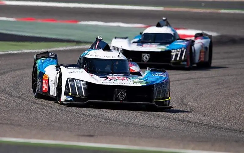 94 VANDOORNE Stoffel (bel), Peugeot TotalEnergies, Peugeot 9X8, action during the Bahrain FIA World Endurance Championship Rookie Test 2023, on November 5, 2023 on the Bahrain International Circuit, in Sakhir, Bahrain - Photo Joao Filipe / DPPI
