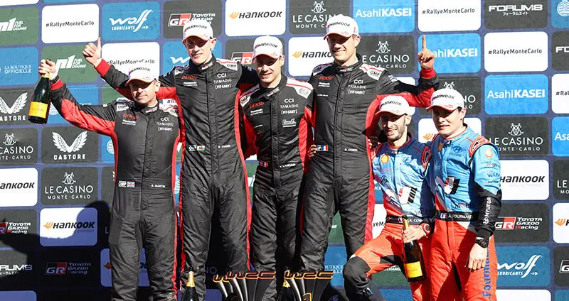 2025 FIA World Rally Championship / Round 01 / Rallye Monte Carlo 2025 / 22-26 January 2025 // Worldwide Copyright: Toyota GAZOO Racing WRT