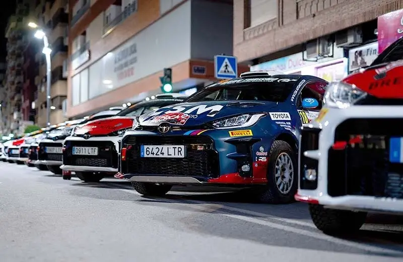 LORCA, SPAIN - MARCH 21: SCER Rallye Tierras Altas de Lorca 14th Edition on March 21, 2025 in Lorca, Murcia, Spain. (Photo by Bruno Penas)