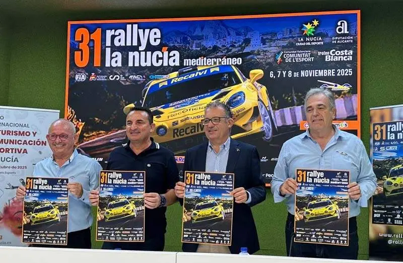 presentación rallye la nucia