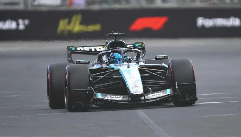 Formel 1 - Mercedes-AMG PETRONAS F1 Team, Gro&szlig;er Preis von Australien 2026. George Russell 

Formel 1 - Mercedes-AMG PETRONAS F1 Team, Gro&szlig;er Preis von Australien 2026. George Russell