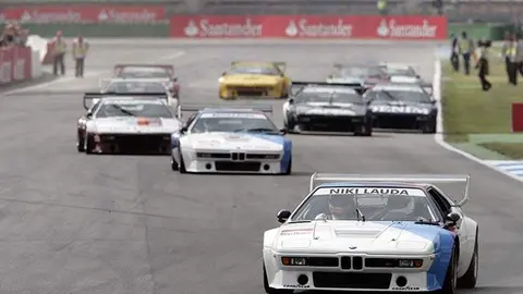 Saturday, July 19, 2008  German Grand Prix, Hockenheim, Germany. BMW M1 Procar This image is copyright free for editorial use &copy; BMW AG 