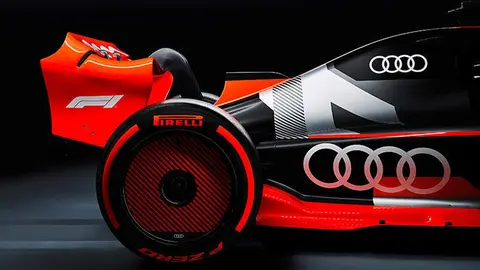 The vehicle shown is a concept vehicle that is not available as a production model.