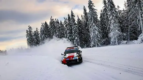 Toyota-Rallye Suecia