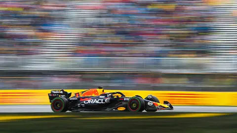 MONTREAL, QUEBEC - JUNE 17: Max Verstappen of the Netherlands driving the (1) Oracle Red Bull Racing RB19 on track during qualifying ahead of the F1 Grand Prix of Canada at Circuit Gilles Villeneuve on June 17, 2023 in Montreal, Quebec. (Photo by Rudy Carezzevoli/Getty Images)