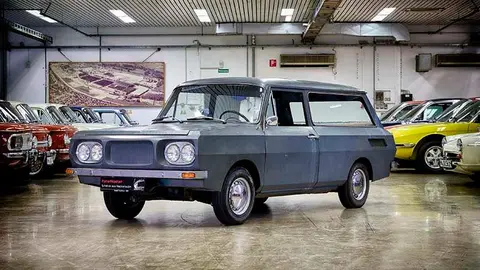 This is how it looks in AUDI AG&rsquo;s collection of historical vehicles &ndash; front view.