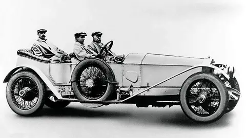 LONDON TO EDINBURGH TOP GEAR CENTENARY TRIAL 1701 WITH ERNEST HIVES (LATER LORD HIVES) AT THE WHEEL