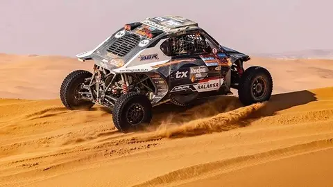 Pau Navarro during the Stage 8 of the Dakar 2025 on January 12, 2025 between Al Duwadimi and Riyadh, Saudi Arabia // SI202501131163 // Usage for editorial use only //