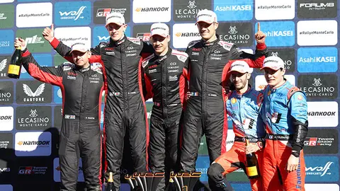 2025 FIA World Rally Championship / Round 01 / Rallye Monte Carlo 2025 / 22-26 January 2025 // Worldwide Copyright: Toyota GAZOO Racing WRT