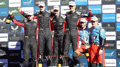 2025 FIA World Rally Championship / Round 01 / Rallye Monte Carlo 2025 / 22-26 January 2025 // Worldwide Copyright: Toyota GAZOO Racing WRT