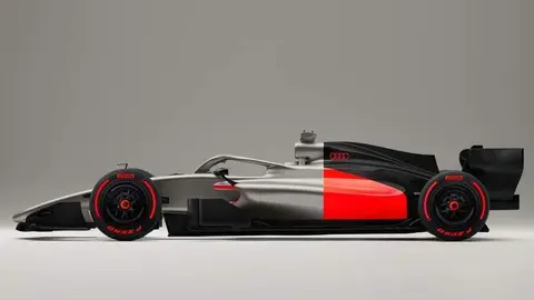 Indoor studio shot, exterior, side view