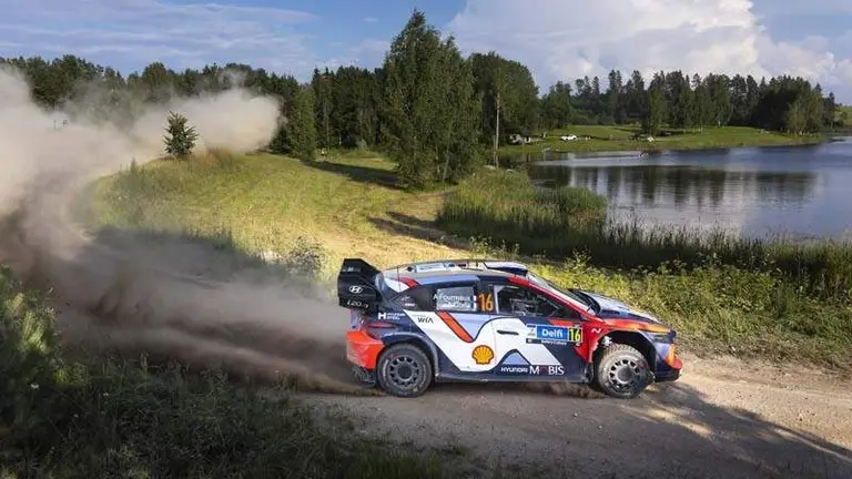 Hyundai Team llega al Rallye de Estonia con el objetivo de consolidar sus buenas sensaciones recientes en tierra