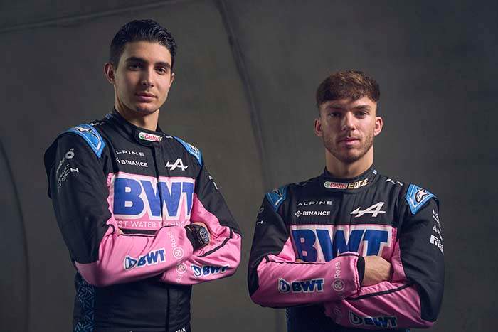 Esteban OCON ET Pierre GASLY