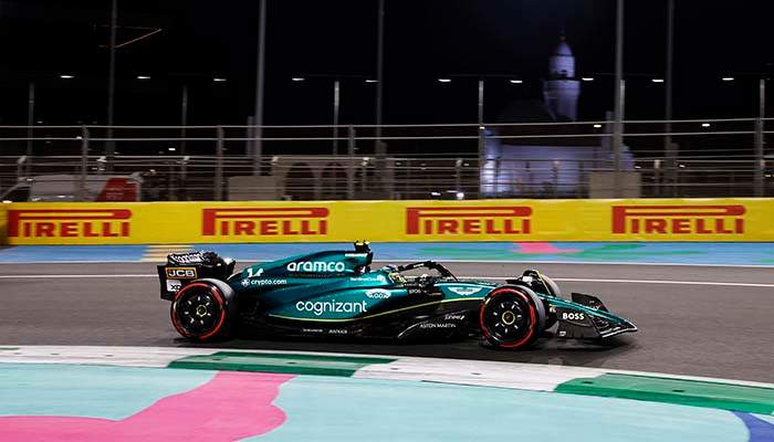 action, Pirelli, Jeddah Corniche Circuit, GP2302a, F1, GP, Saudi Arabia
Fernando Alonso, Aston Martin AMR23