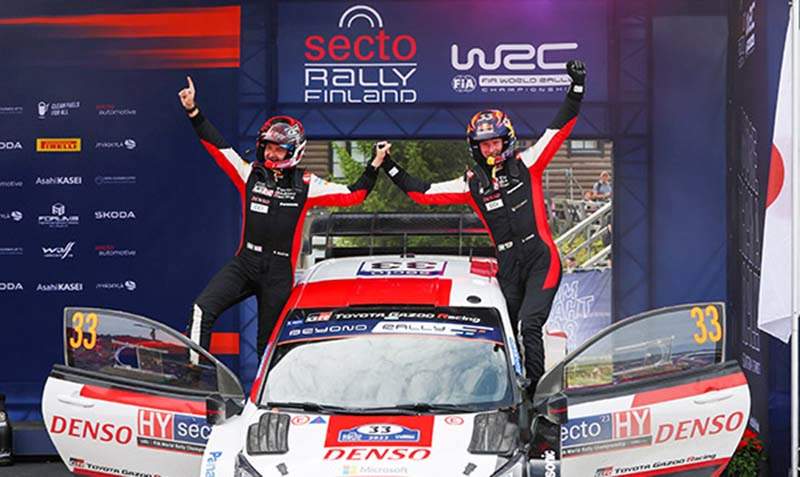 2023 FIA World Rally Championship / Round 09 / Rally Finland 2023 / 2nd-6th August, 2023 // Worldwide Copyright: Toyota Gazoo Racing WRT