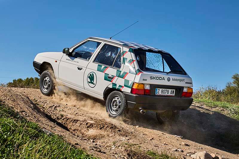 skoda favorit_Iberian Classic Raid_2