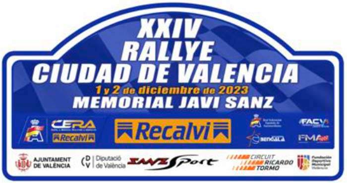 placa Rallye CIUDAD DE VALENCIA