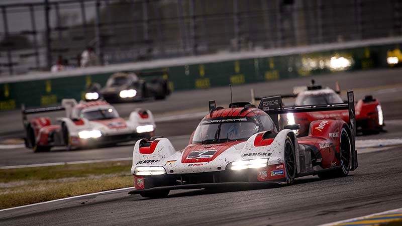 Porsche 963, Porsche Penske Motorsport (#7), Dane Cameron (USA), Felipe Nasr (BR), Josef Newgarden (USA), Matt Campbell (AUS)