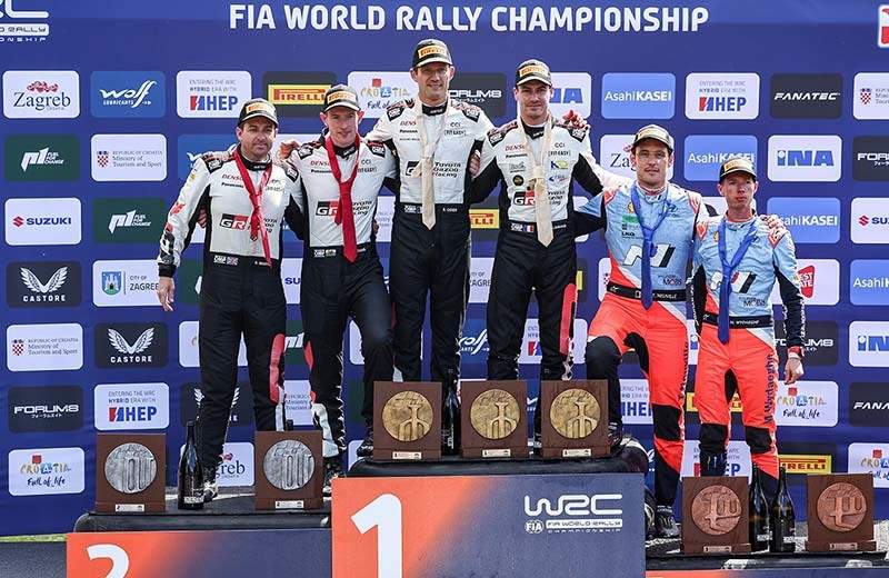 2024 FIA World Rally Championship / Round 04 /  Rally Croatia  / 17th-21st April, 2024 // Worldwide Copyright: Toyota GAZOO Racing WRT