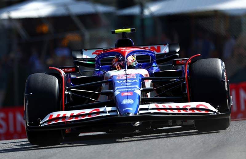 MONTE-CARLO, MONACO - MAY 26: Yuki Tsunoda of Japan driving the (22) Visa Cash App RB VCARB 01 on track during the F1 Grand Prix of Monaco at Circuit de Monaco on May 26, 2024 in Monte-Carlo, Monaco. (Photo by Clive Rose/Getty Images) // Getty Images / Red Bull Content Pool // SI202405260445 // Usage for editorial use only //