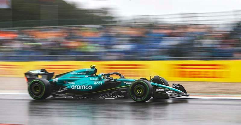 CIRCUIT DE SPA FRANCORCHAMPS, BELGIUM - JULY 27: Fernando Alonso, Aston Martin AMR24 during the Belgian GP at Circuit de Spa Francorchamps on Saturday July 27, 2024 in Spa, Belgium. (Photo by Andy Hone / LAT Images)