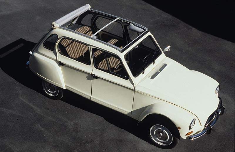 Dyane 6 del 1978, la produzione della Dyane va dal 1967 al 1984