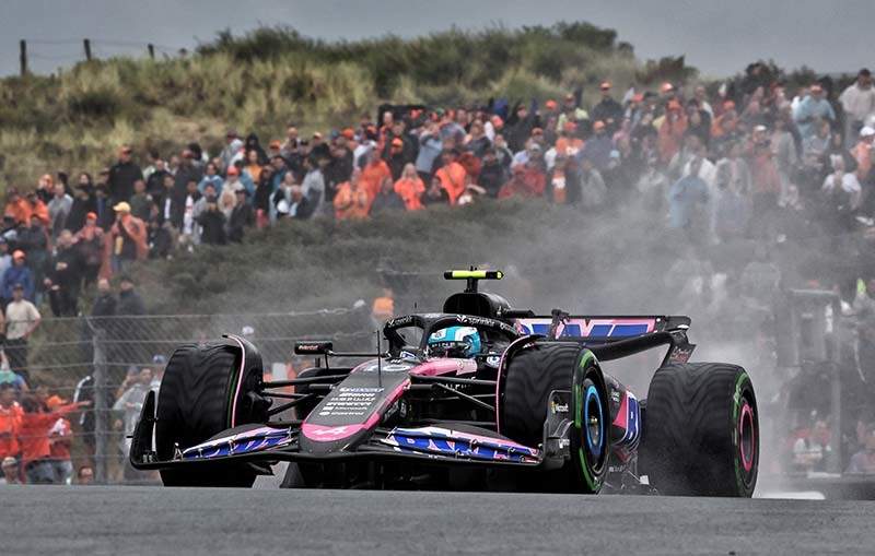 Pierre Gasly (FRA) Alpine F1 Team A524.  Formula 1 World Championship, Rd 15, Dutch Grand Prix, Saturday 24th August 2024. Zandvoort, Netherlands.