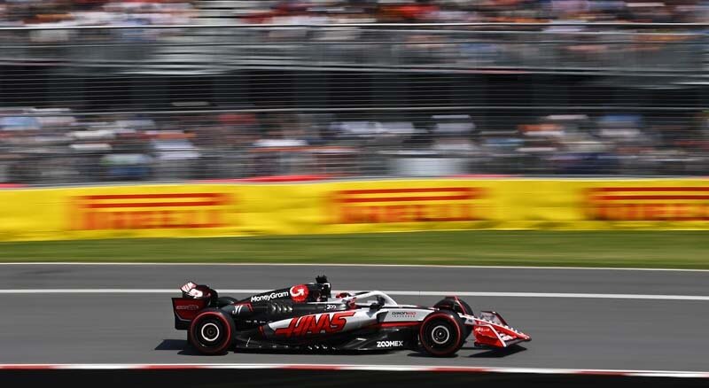 MONTREAL, QUEBEC - JUNE 13: Esteban Ocon of France driving the (31) Haas F1 VF-25 Ferrari on track during practice ahead of the F1 Grand Prix of Canada at Circuit Gilles-Villeneuve on June 13, 2025 in Montreal, Quebec. (Photo by Sam Bagnall/Sutton Images)
