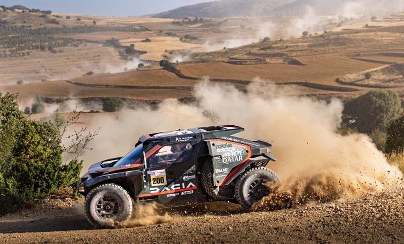 Nasser Al-Attiyah is seen during the Baja Aragon on July 26, 2025 Teruel, ESP // Kin Marcin / Red Bull Content Pool // SI202507262089 // Usage for editorial use only //