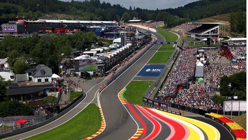 SPA, BELGIUM - JULY 25: Franco Colapinto of Argentina driving the (43) Alpine F1 A525 Renault on track during practice ahead of the F1 Grand Prix of Belgium at Circuit de Spa-Francorchamps on July 25, 2025 in Spa, Belgium. (Photo by Andy Hone/LAT Images)