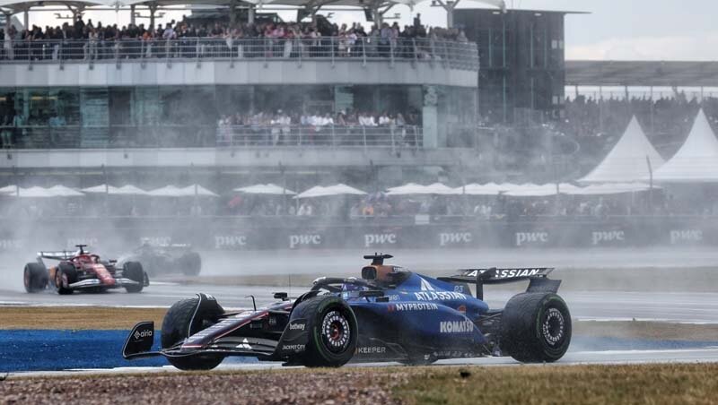 Alexander Albon (THA) Atlassian Williams Racing FW47.
06.07.2025. Formula 1 World Championship, Rd 12, British Grand Prix, Silverstone, England, Race Day.