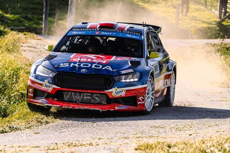 Miko MARCZYK  during the FIA European Rally Championship in Zagreb, Croatia on 03, October 2025 // @World / Red Bull Content Pool // SI202510030380 // Usage for editorial use only //
