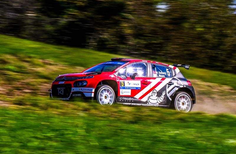 Mads OSTBERG  during the FIA European Rally Championship in Zagreb, Croatia on 03, October 2025 // @World / Red Bull Content Pool // SI202510030245 // Usage for editorial use only //