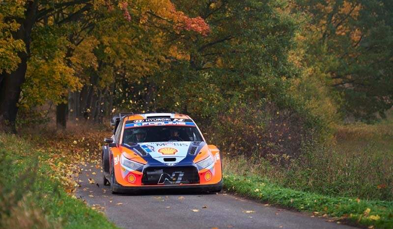 2024 FIA World Rally Championship Round 12,

Central European Rally 2024, 17-20 October 2024



Ott Tanak, Martin Jarveoja, Hyundai i20 N Rally1 Hybrid, Action during Day 1 of WRC Central European Rally 2024      



Photographer: Romain Thuillier

Worldwide copyright: Hyundai Motorsport GmbH