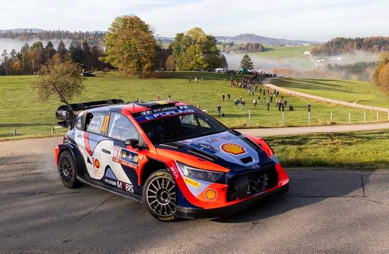 2024 FIA World Rally Championship
Round 12, Central European Rally
17-20 October 2024

Thierry Neuville, Martijn Wydaeghe, Hyundai i20 N Rally1 Hybrid

Photographer: Dufour Fabien
Worldwide copyright: Hyundai Motorsport GmbH