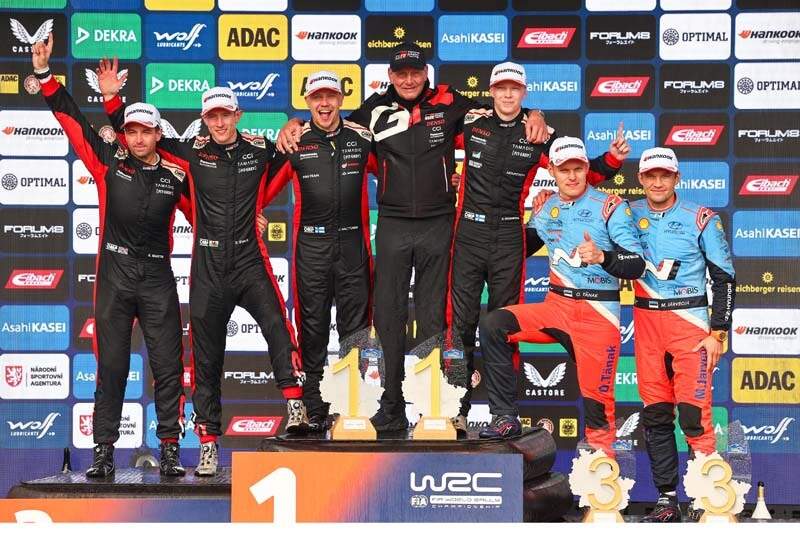 2025 FIA World Rally Championship / Round 12 / Central European Rally / 16-19th October 2025 // Worldwide Copyright: TGR WRT / McKlein