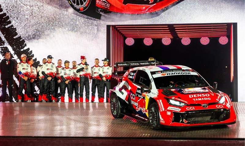 Toyota team seen during the  World Rally Championship Monte-Carlo in Monaco,  Monte-Carlo on  17,January. 2025 // Jaanus Ree / Red Bull Content Pool // SI202601170370 // Usage for editorial use only //