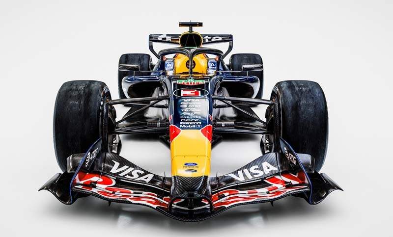 3D render of the new livery on the Oracle Red Bull Racing car for the 2026 Formula 1 Season with Max Verstappen's driver number // Oracle Red Bull Racing / Red Bull Content Pool // SI202601190103 // Usage for editorial use only //