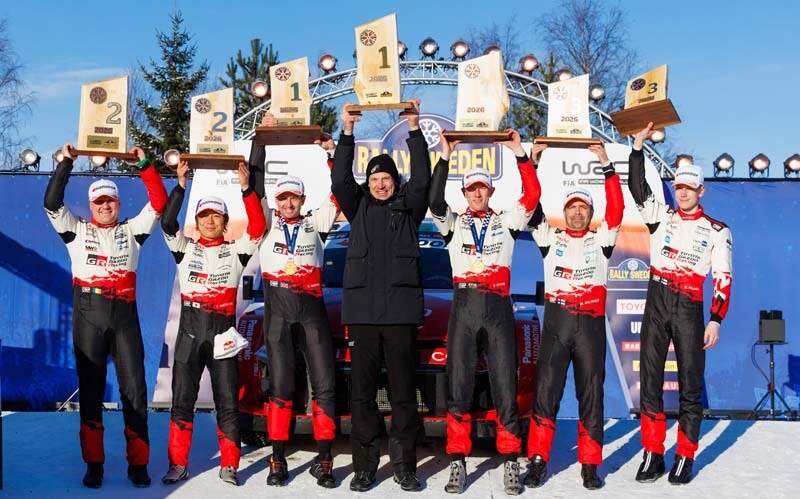 2026 FIA World Rally Championship / Round 02 / Rally Sweden 2026 / 11th-15th february 2026  // Worldwide Copyright: TGR WRT / McKlein