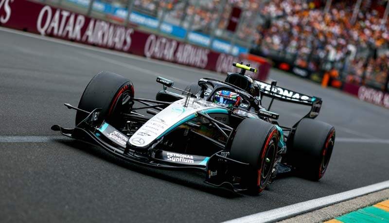 Formel 1 - Mercedes-AMG PETRONAS F1 Team, Großer Preis von Australien 2026. Kimi Antonelli 

Formula One - Mercedes-AMG PETRONAS F1 Team, 2026 Australian GP. Kimi Antonelli